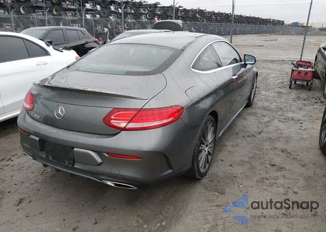 2017 Mercedes-Benz C 300 from USA, damaged, VIN WDDWJ4JB6HF414235